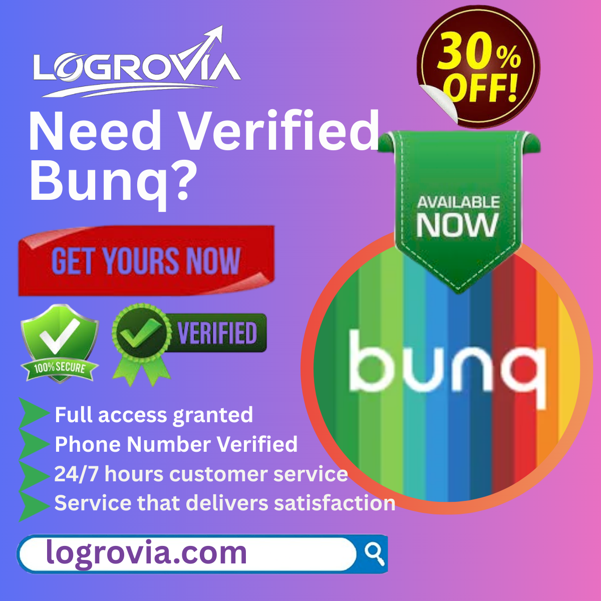 Get Verified Bunq Accounts
