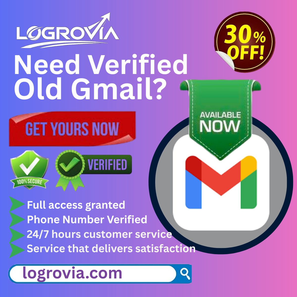 Buy Old Gmail Accounts